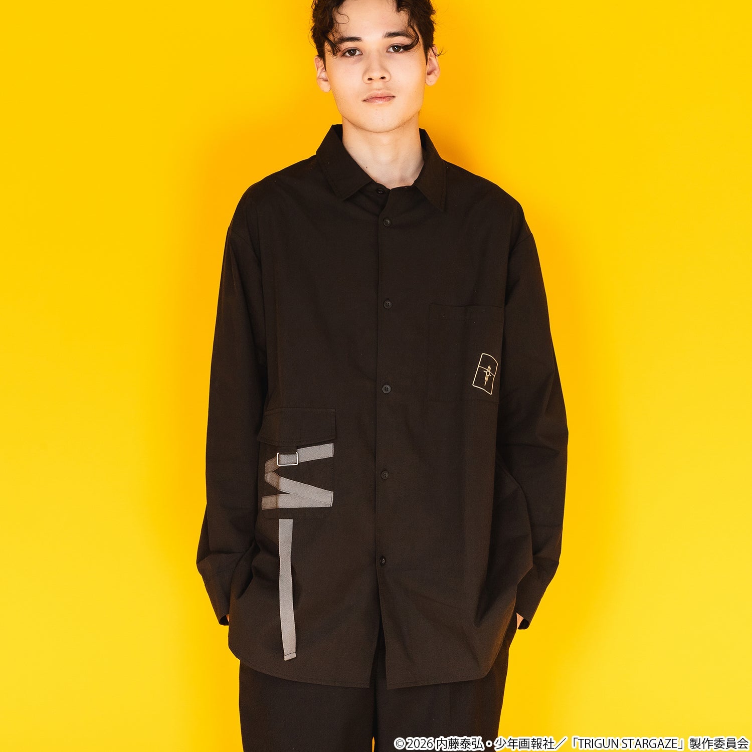 Trigun Stargaze x Supergroupies - Nicholas D. Wolfwood Model Shirt [Pre-Order July 2026]