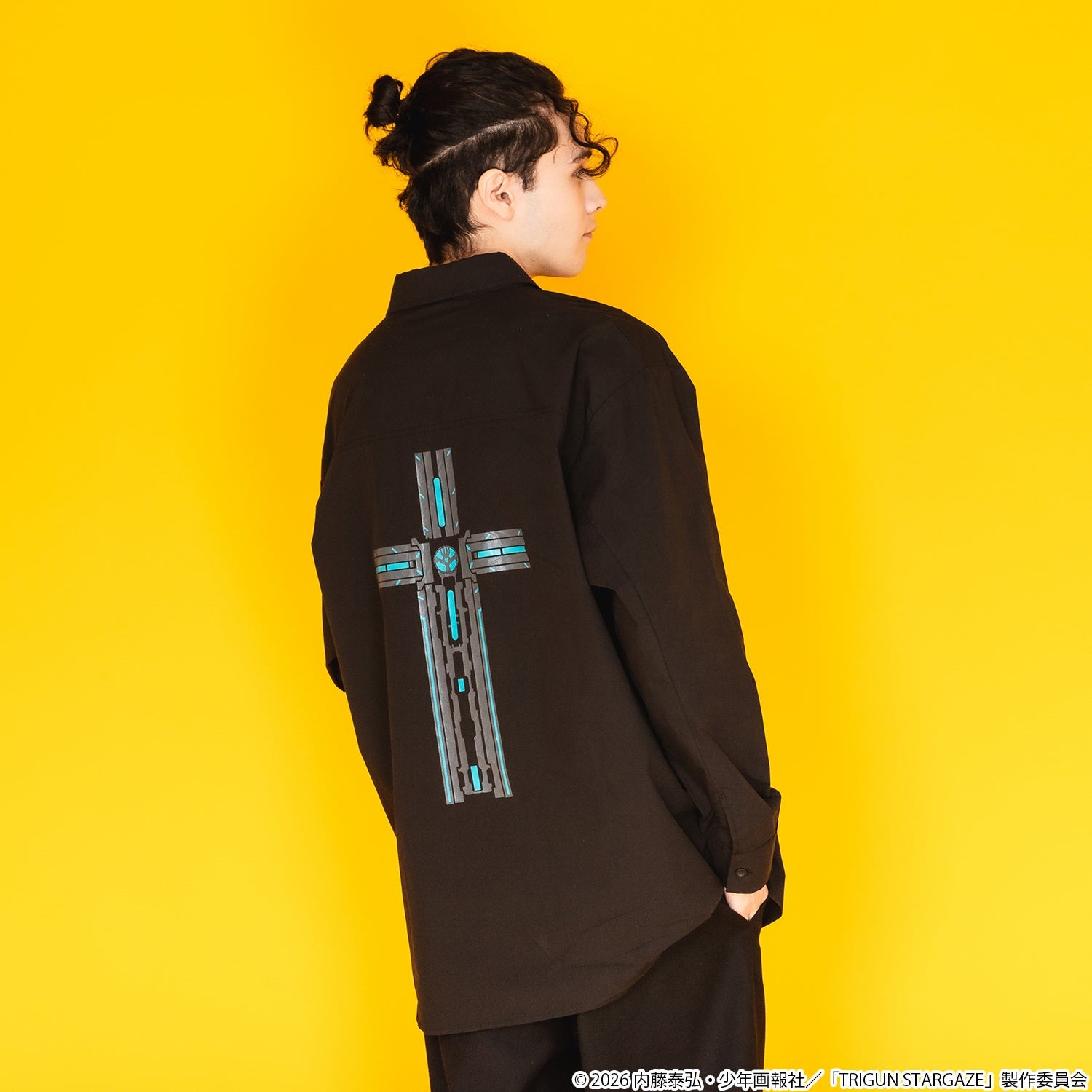 Trigun Stargaze x Supergroupies - Nicholas D. Wolfwood Model Shirt [Pre-Order July 2026]