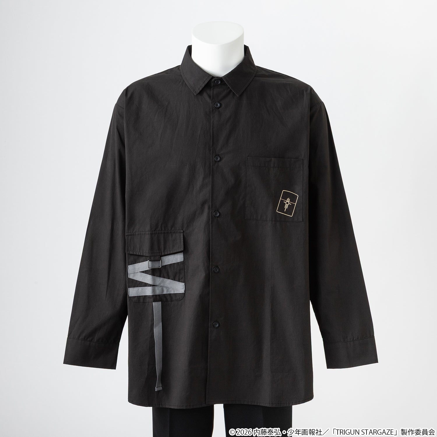 Trigun Stargaze x Supergroupies - Nicholas D. Wolfwood Model Shirt [Pre-Order July 2026]