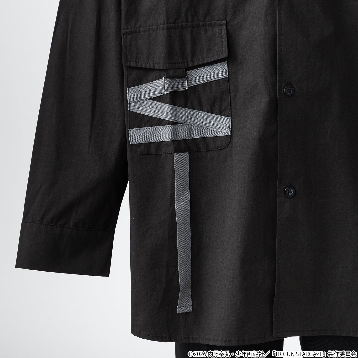 Trigun Stargaze x Supergroupies - Nicholas D. Wolfwood Model Shirt [Pre-Order July 2026]