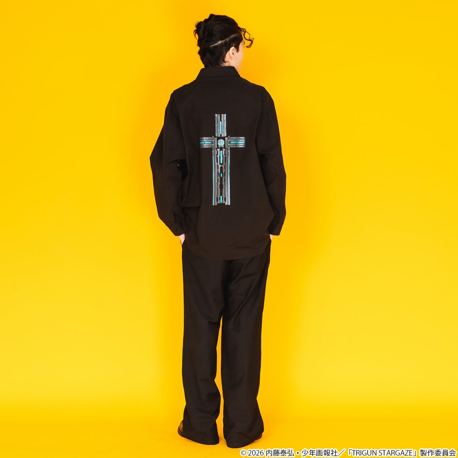 Trigun Stargaze x Supergroupies - Nicholas D. Wolfwood Model Shirt [Pre-Order July 2026]