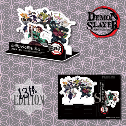Demon Slayer Kimetsu No Yaiba Mugen Castle Arc Chapter 1: Akaza Returns - Special Benefits for Visitors 13th Edition Tabletop Standee