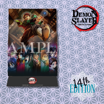 Demon Slayer Kimetsu No Yaiba Mugen Castle Arc Chapter 1: Akaza Returns - Special Benefits for Visitors 14th Teaser Visual Clear Stand