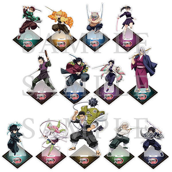 Demon Slayer Kimetsu no Yaiba Mugen Castle Arc Chapter 1: Akaza Returns - Acrylic Stands Demon Slayer Corps Complete Set of 13 types [Pre-Order Feb 2026]