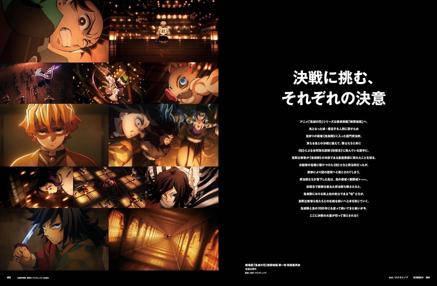 Demon Slayer Kimetsu no Yaiba the Movie Mugen Castle Arc Chapter 1 Akaza Return Screen Alpha - Special Edition vol.3 Demon Slayer Cover