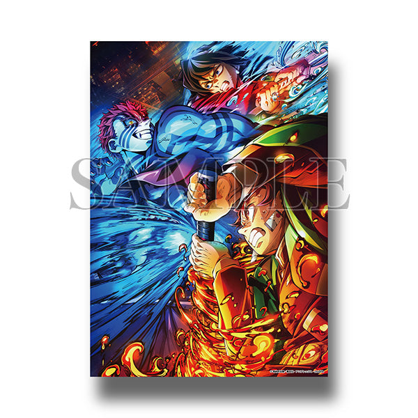 Demon Slayer Kimetsu no Yaiba the Movie Mugen Castle Arc Chapter 1 Akaza Returns - 3rd Key Visual Specially Printed A3 Poster