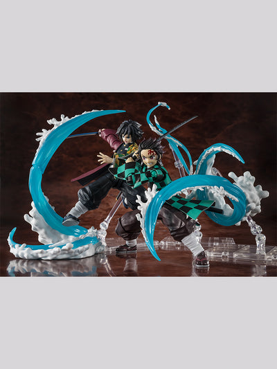 Demon Slayer S.H.Figuarts - Kamado Tanjiro & Tomioka Giyu Water Breathing Effect Parts Set [Pre-Order Oct 2026]