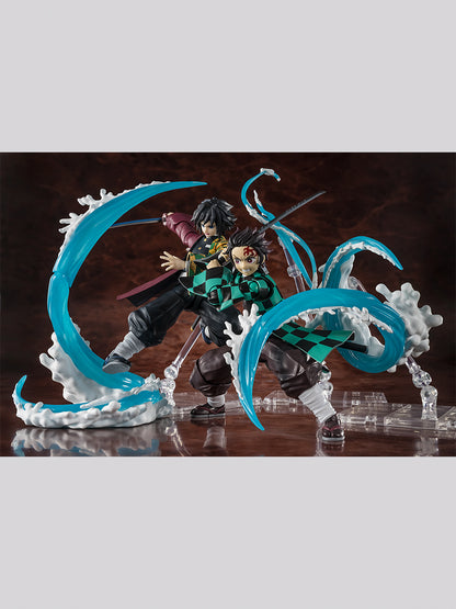 Demon Slayer S.H.Figuarts - Kamado Tanjiro & Tomioka Giyu Water Breathing Effect Parts Set [Pre-Order Oct 2026]