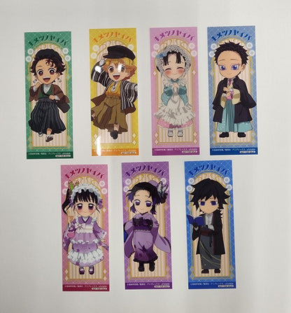 Demon Slayer Ufotable - Clear Bookmark Collection Complete Set of 7 Types