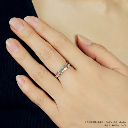 Demon Slayer Kimetsu No Yaiba Tufave - Silver Ring Set (3 Types) [Pre-Order Mar 2026]