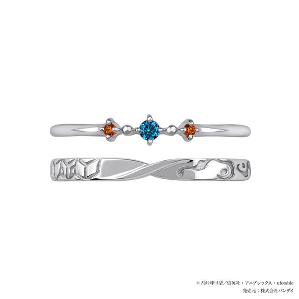 Demon Slayer Kimetsu No Yaiba Tufave - Silver Ring Set (3 Types) [Pre-Order Mar 2026]