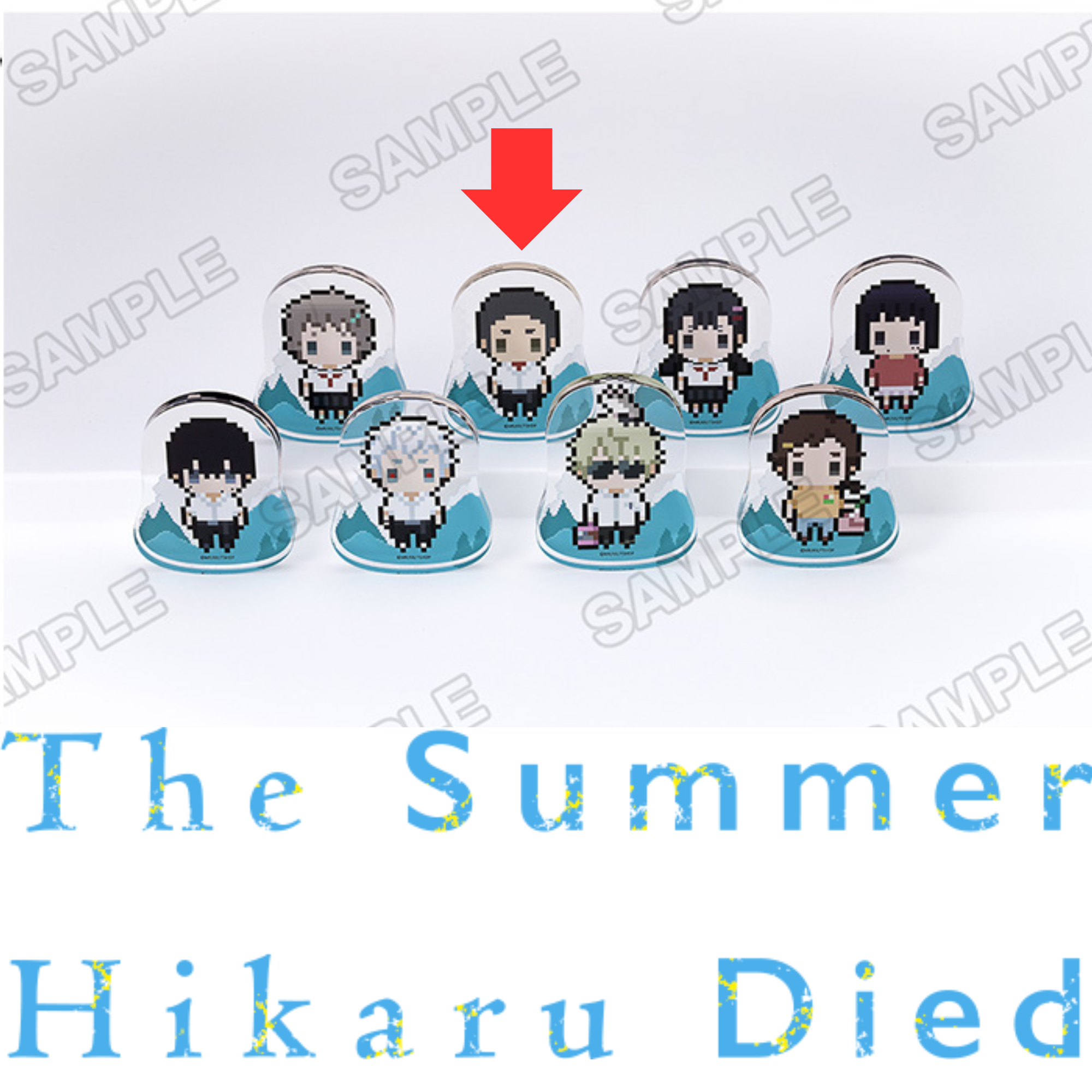 The Summer Hikaru Died Art Exhibition - Petit Bit Swinging Acrylic Blocks (8 types) [Pre-Order Nov 2025]