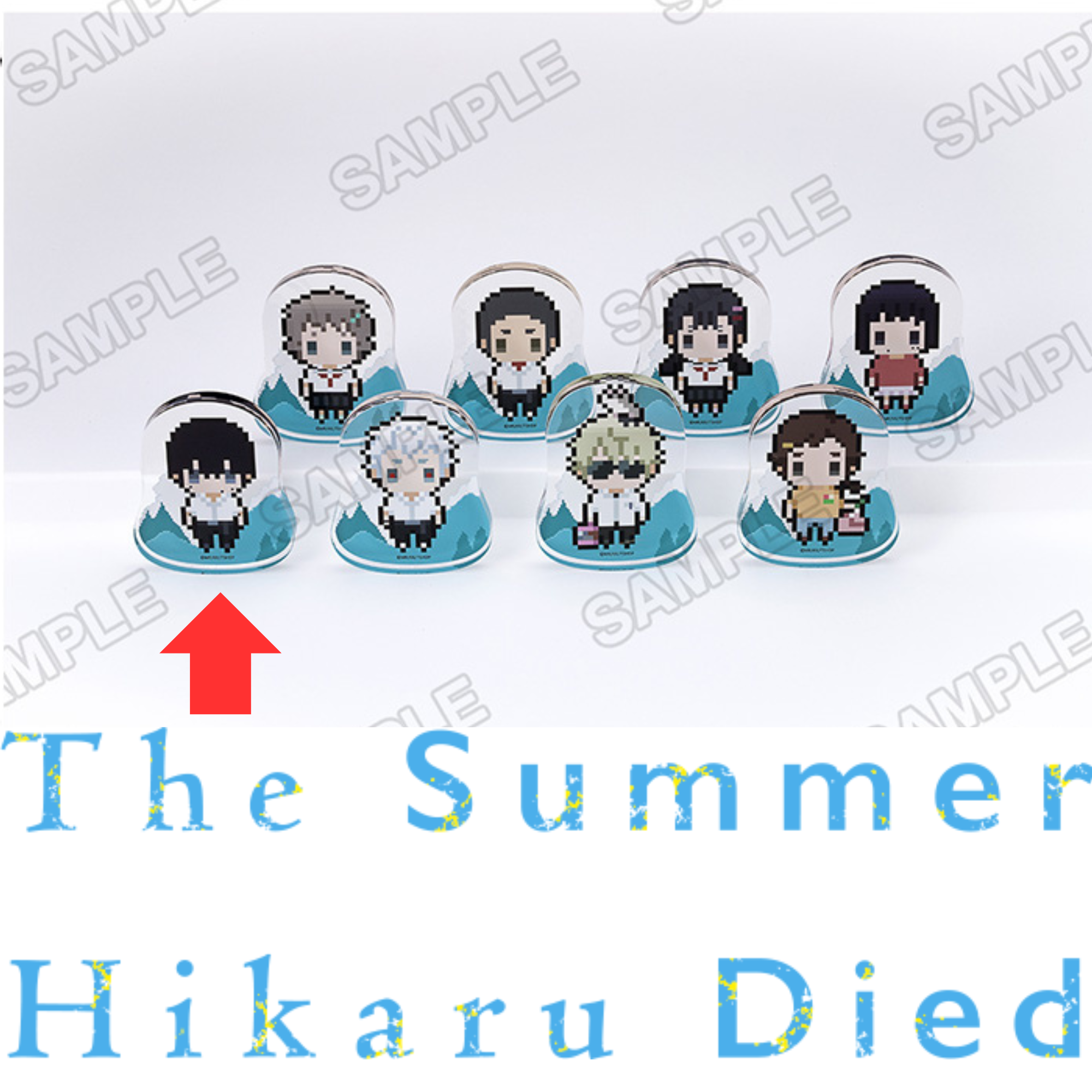 The Summer Hikaru Died Art Exhibition - Petit Bit Swinging Acrylic Blocks (8 types) [Pre-Order Nov 2025]