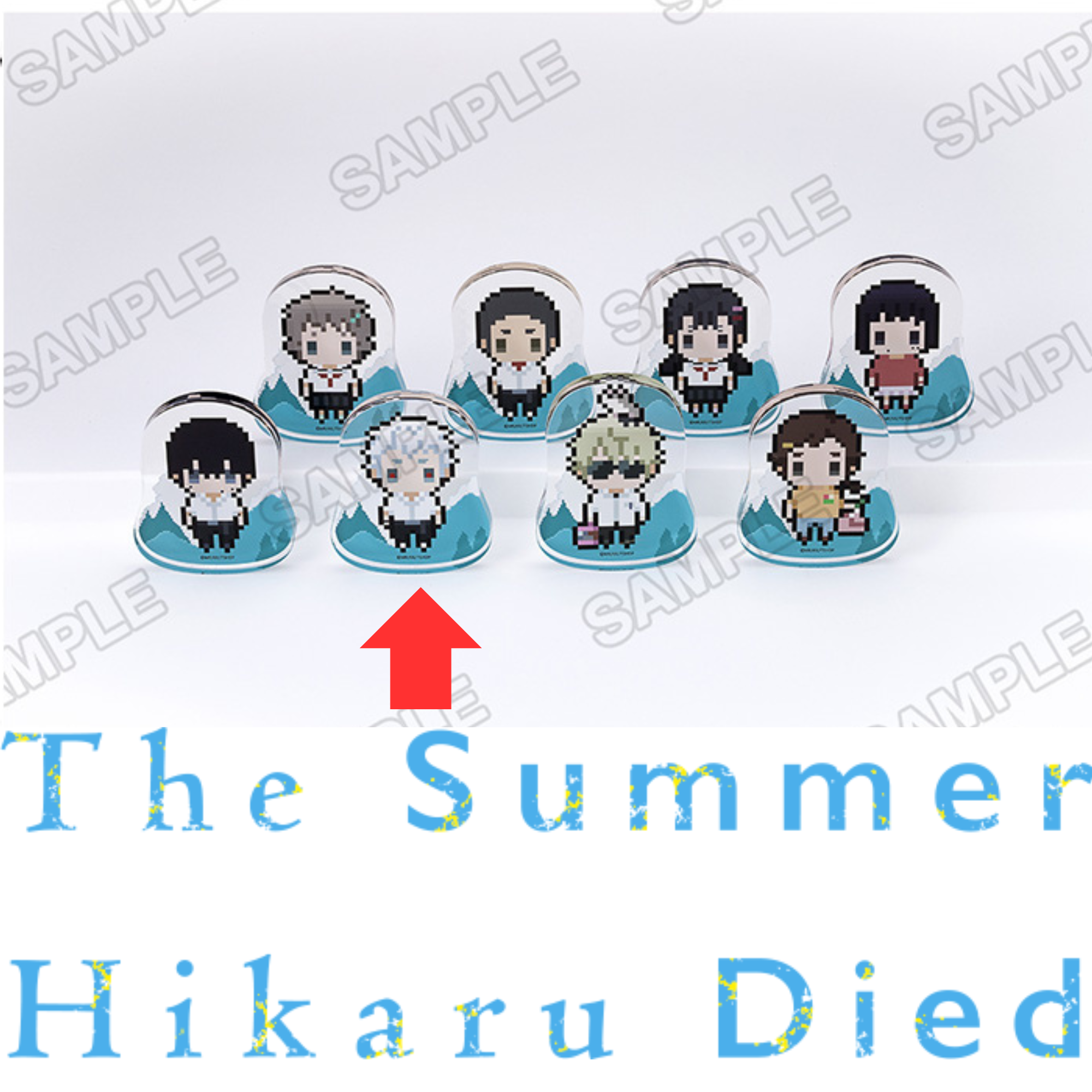 The Summer Hikaru Died Art Exhibition - Petit Bit Swinging Acrylic Blocks (8 types) [Pre-Order Nov 2025]