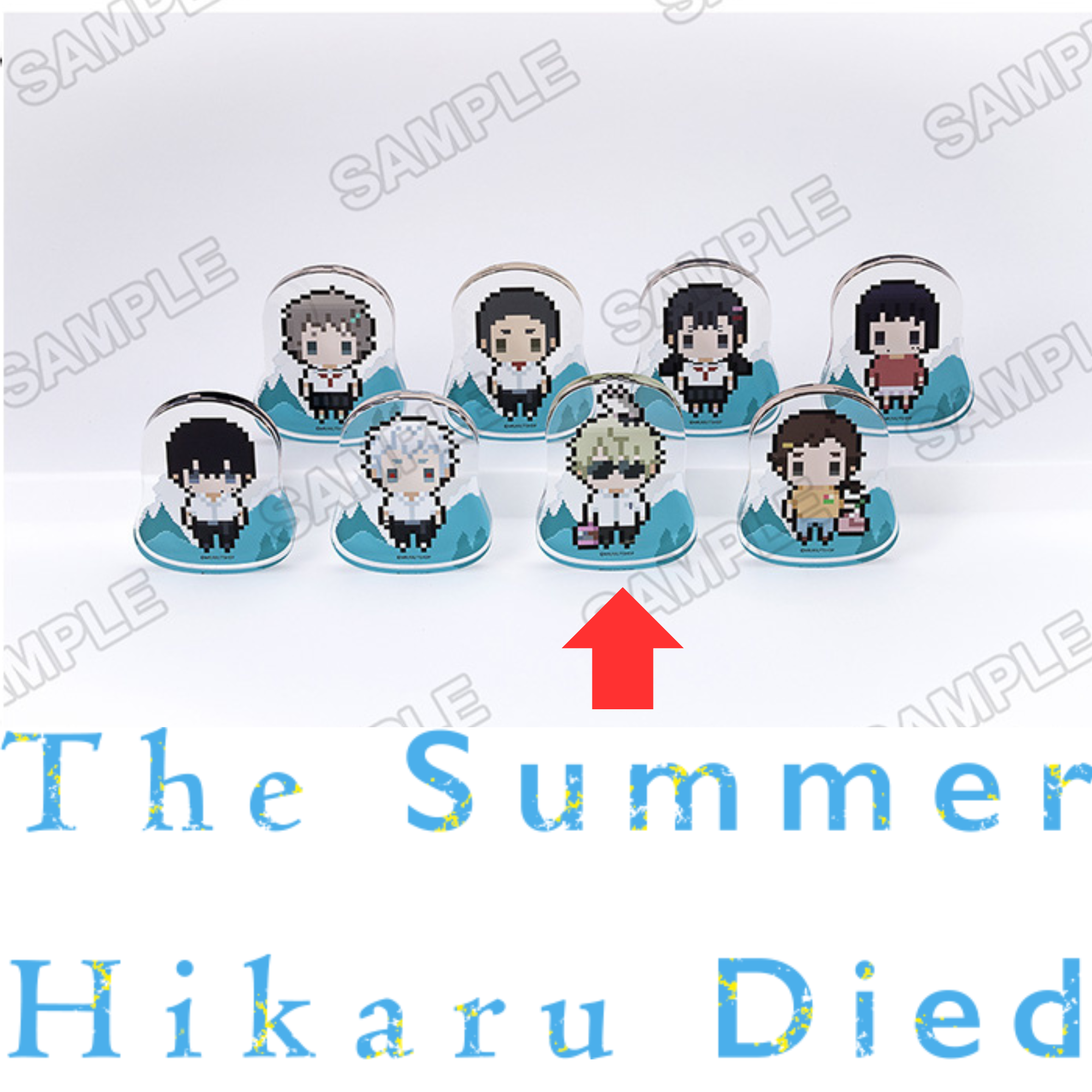The Summer Hikaru Died Art Exhibition - Petit Bit Swinging Acrylic Blocks (8 types) [Pre-Order Nov 2025]
