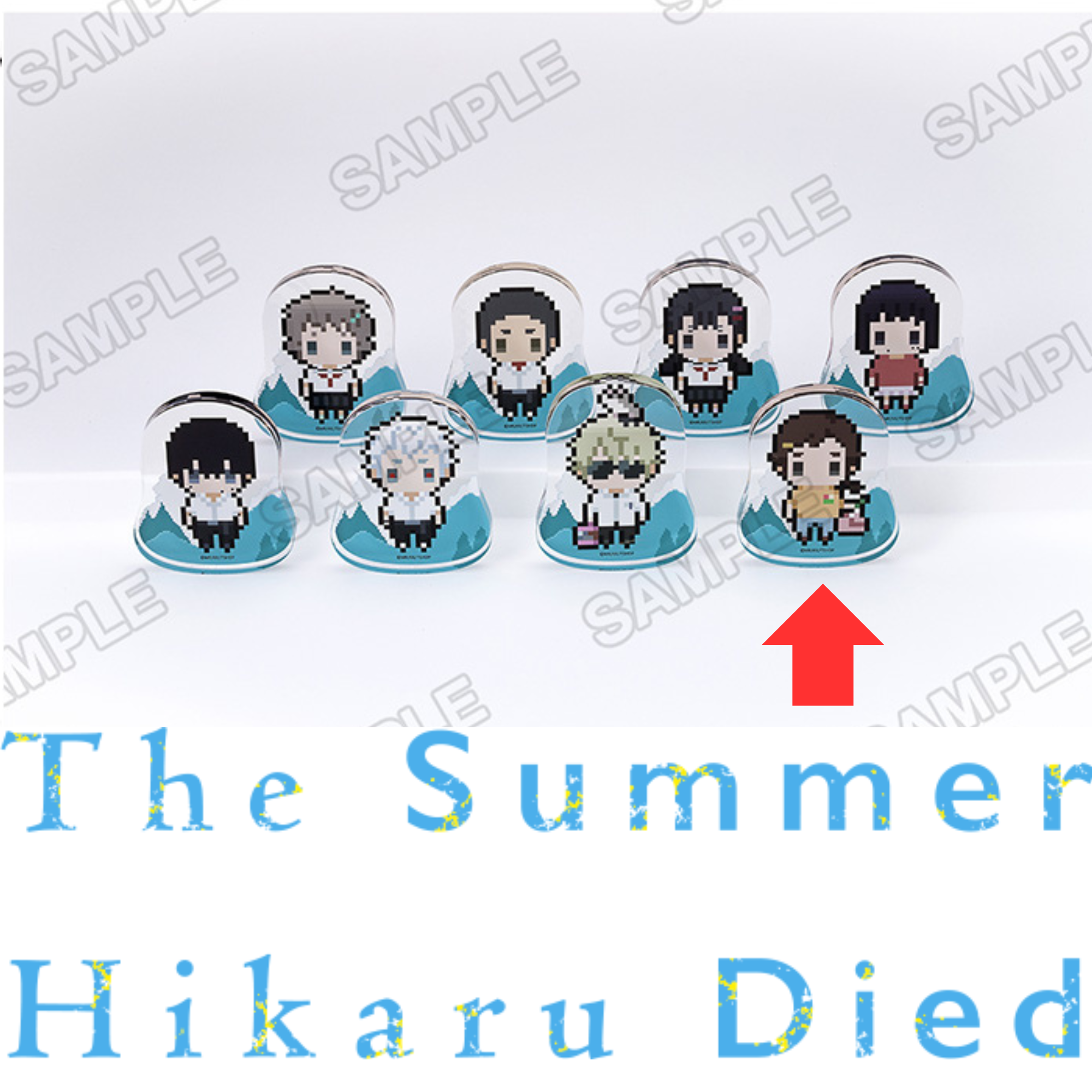 The Summer Hikaru Died Art Exhibition - Petit Bit Swinging Acrylic Blocks (8 types) [Pre-Order Nov 2025]