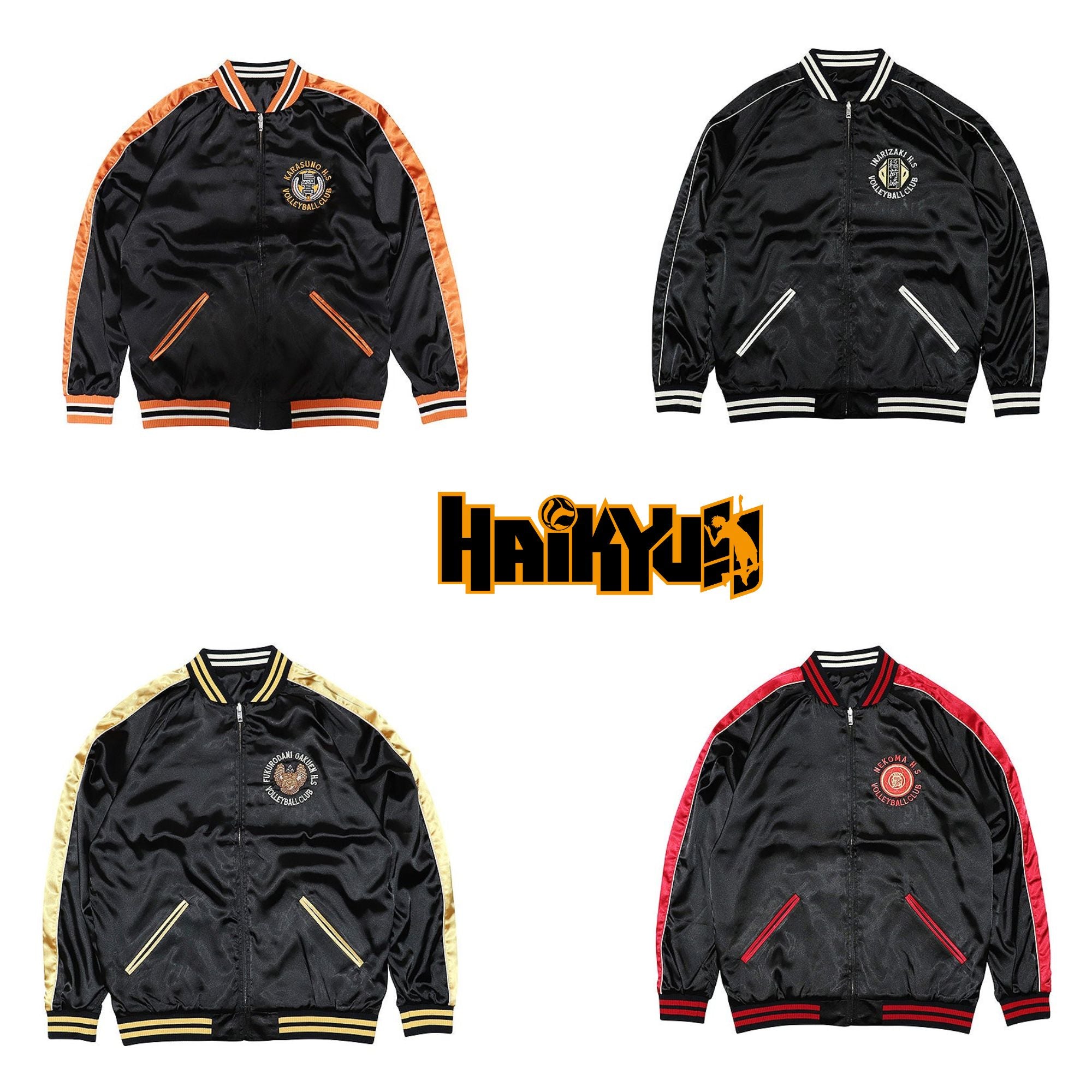 Haikyu!! - Sukajan Reversible Jacket (4 Types) [Pre-Order Dec 2025]