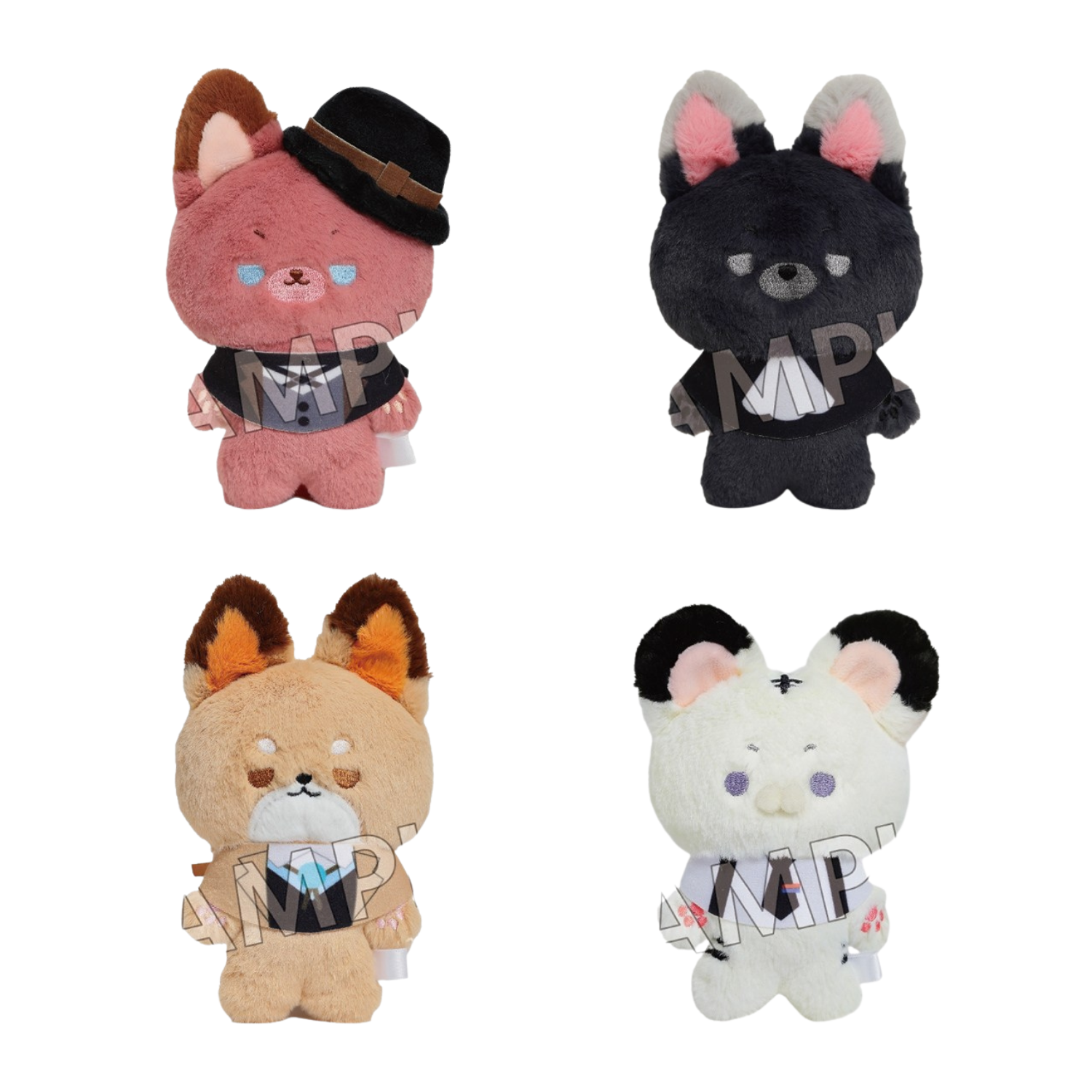 Bungo Stray Dogs - Mini Mofufusa Plush Toy (4 Types) [Pre-Order Nov 2026]