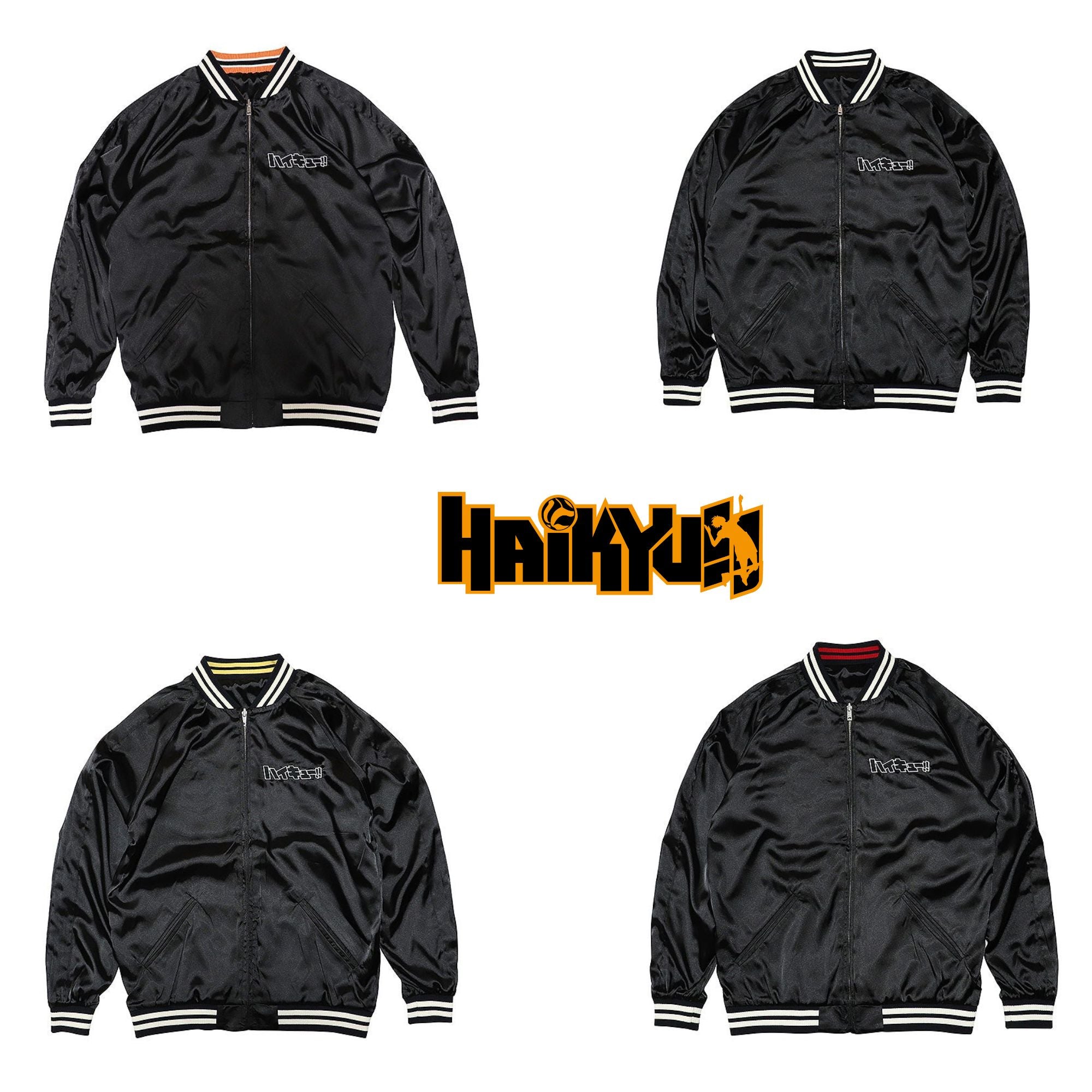 Haikyu!! - Sukajan Reversible Jacket (4 Types) [Pre-Order Dec 2025]