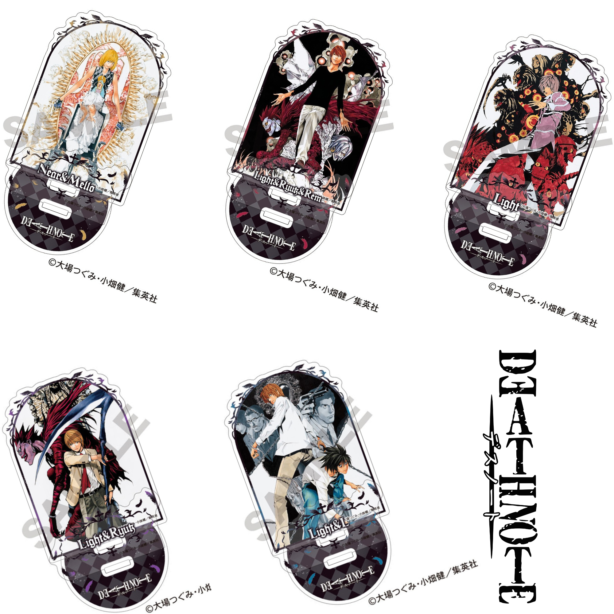 Death Note Crux - Acrylic Stand (5 types) [Pre-Order Dec 2025]