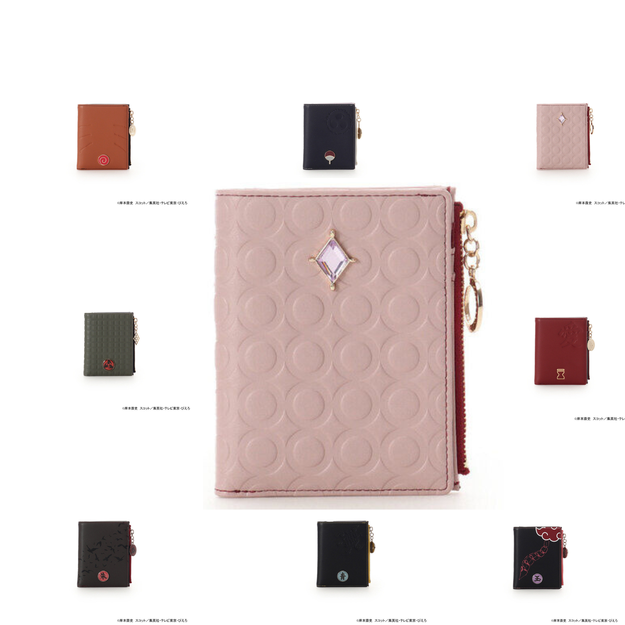 Naruto Shippuden x SAMANTHA VEGA - Folding Wallet (9 Types) [Pre-Order Dec 2025]