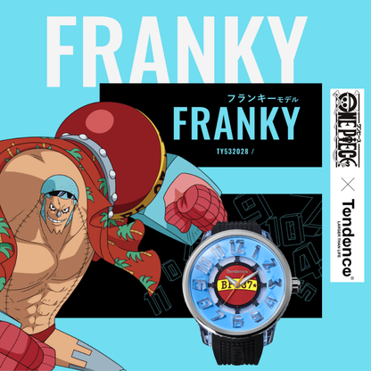 One Piece x Tendence Collaboration Watch - Franky model TY532028 [Pre-Order Sequential Delivery from  Dec 2025]