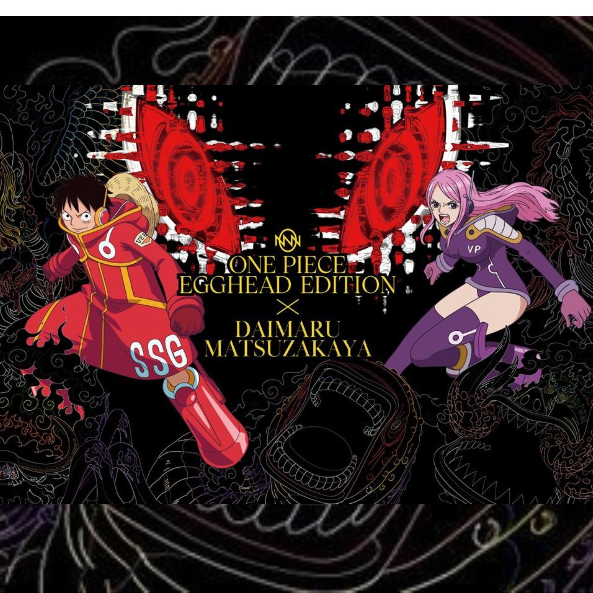 One Piece × Daimaru Matsuzakaya Egghead Edition - Five Elders T-shirt