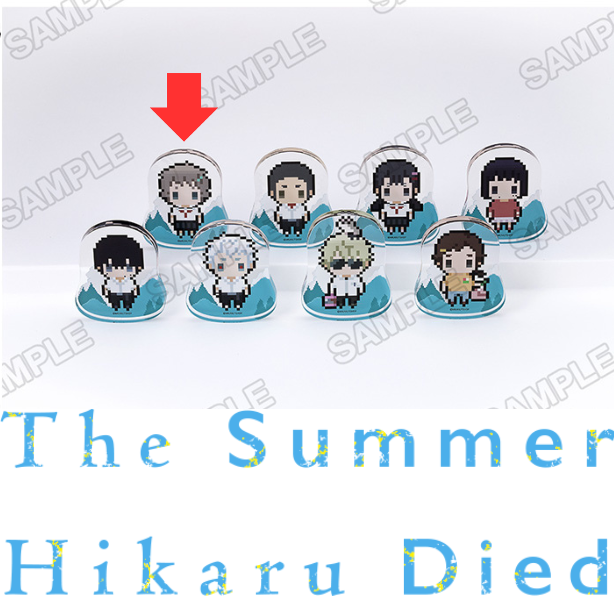 The Summer Hikaru Died Art Exhibition - Petit Bit Swinging Acrylic Blocks (8 types) [Pre-Order Nov 2025]