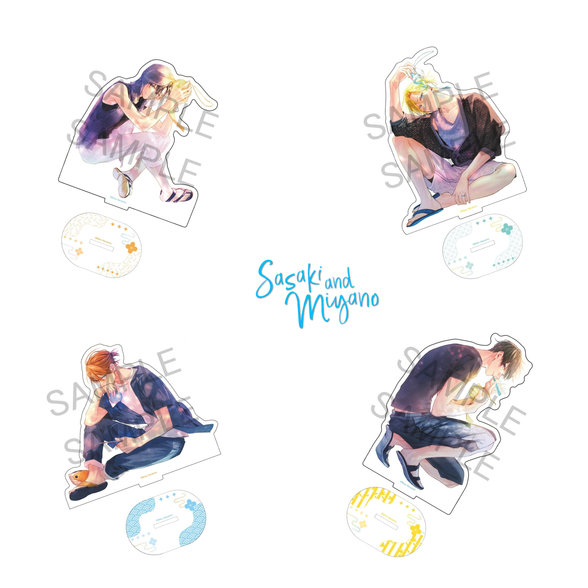 Sasaki and Miyano - Birthday Acrylic Stands (4 types)