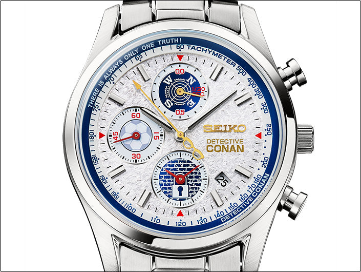 Detective Conan x Seiko Watch with Acrylic Display Stand