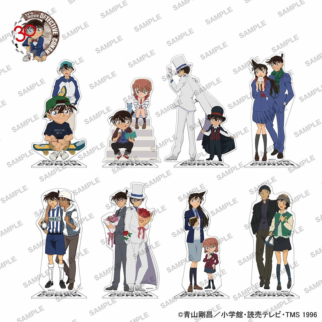 Detective Conan - Figure Pair Acrylic Stand (8 Types) [Pre-Order Dec 2026]