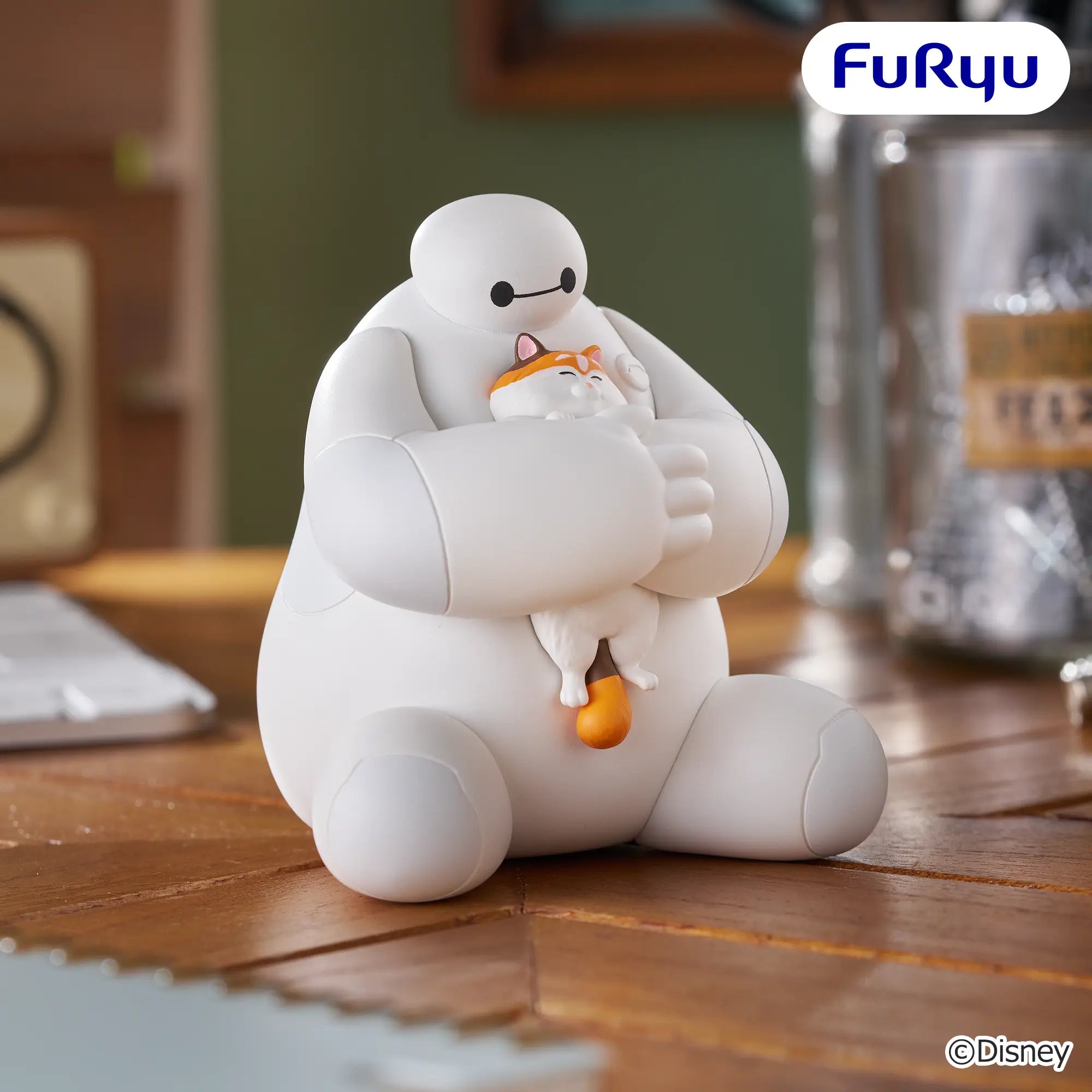 Disney Character Noodle Stopper Figure - Baymax & Mochi [Pre-Order Sep 2026]