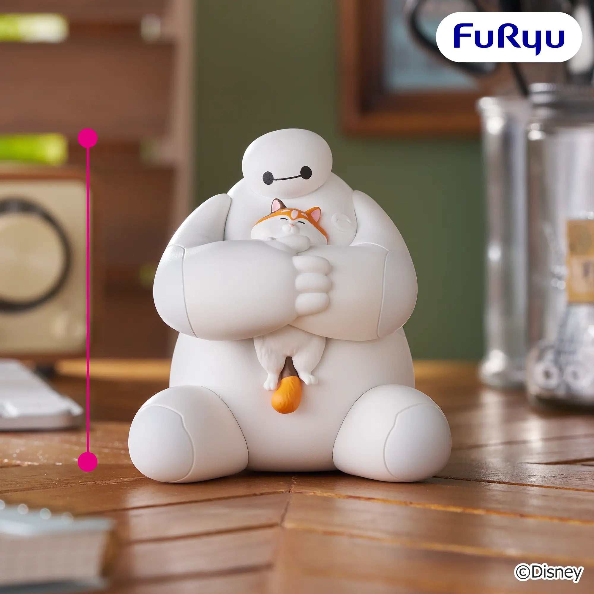 Disney Character Noodle Stopper Figure - Baymax & Mochi [Pre-Order Sep 2026]