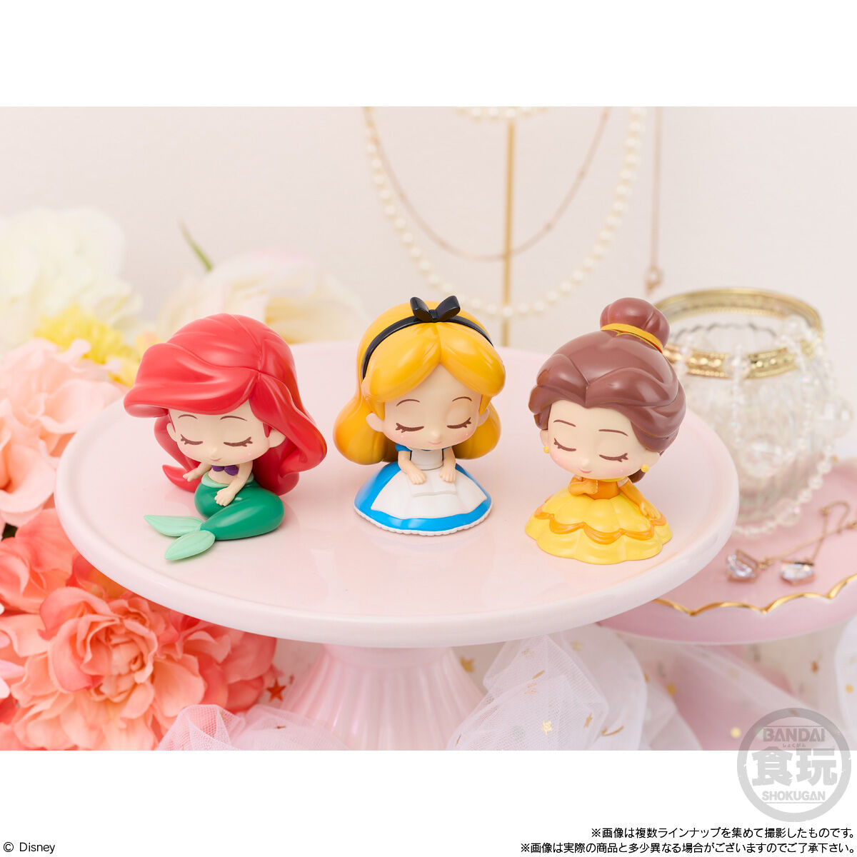 Disney Characters Lumipotte Figure - Disney Princess Box of 10 pcs of 6 Types [Pre-Order Dec 2026]
