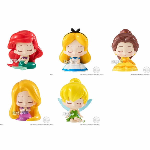 Disney Characters Lumipotte Figure - Disney Princess Box of 10 pcs of 6 Types [Pre-Order Dec 2026]