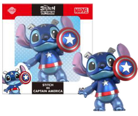 Disney Cosbi Marvel Collection - Marvel Stitch Cosplay (6 Types