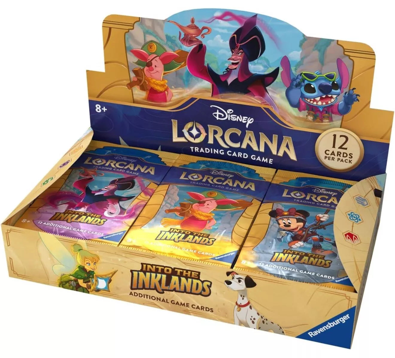 DISNEY LORCANA TCG JAPANESE VERSION - INTO THE INKLAND 16 BOOSTER PACK BOX