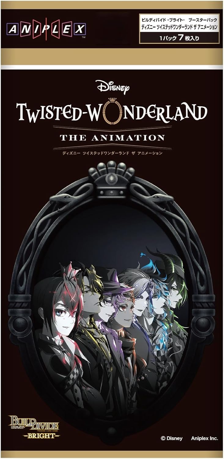 Disney Twisted Wonderland Build Divide Bright - Booster Pack Disney Twisted Wonderland the Animation [Box] [Pre-Order Aug 2026]