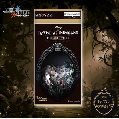 Disney Twisted Wonderland Build Divide Bright - Booster Pack Disney Twisted Wonderland the Animation [Box] [Pre-Order Aug 2026]