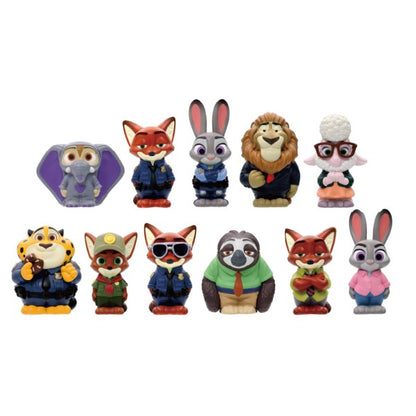 Disney Zootopia - Soft Vinyl Puppet Mascots Box of 11 Pcs [Pre-Order May 2026]