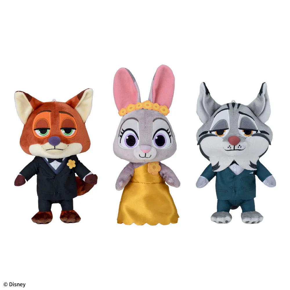 Disney Zootopia - Zootopia 2 Stuffed toy Gala Ver. (3 Types)[Pre-Order Jun 2026]