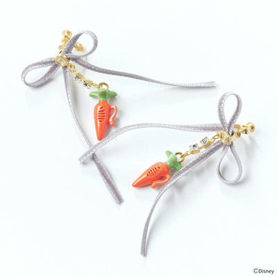 Disney Zootopia x Q-pot Jewelry Collection - Carrot Recorder Sweetheart Earrings