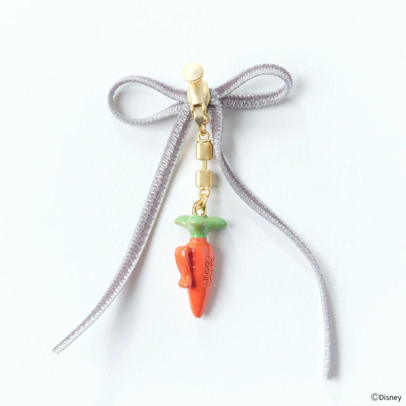 Disney Zootopia x Q-pot Jewelry Collection - Carrot Recorder Sweetheart Earrings