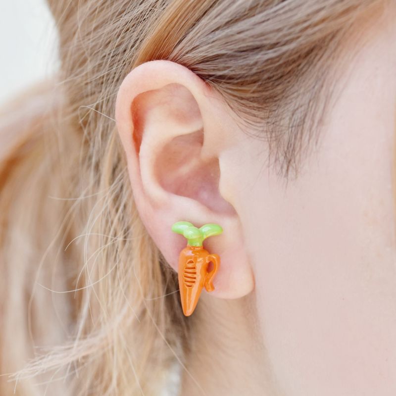 Disney Zootopia x Q-pot Jewelry Collection - Judy Carrot Recorder Earrings