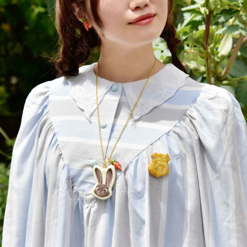 Disney Zootopia x Q-pot Jewelry Collection - Judy Carrot Recorder Earrings