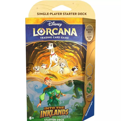 DISNEY LORCANA TCG JAPANESE VERSION - PRE-BUILT DECKY INTO THE INKLAND AMBER EMERALD