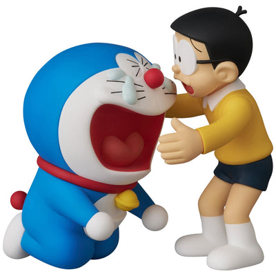 Doraemon Ultra Detail Figure No. 905 Fujiko F. Fujio's Works Serie 17 - Crying Doraemon and Comforting Nobita [Pre-Order Aug 2026]