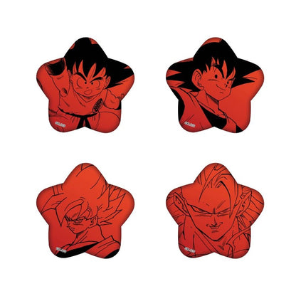 Dragon Ball - Can Badge Complete Set of 4 Son Goku