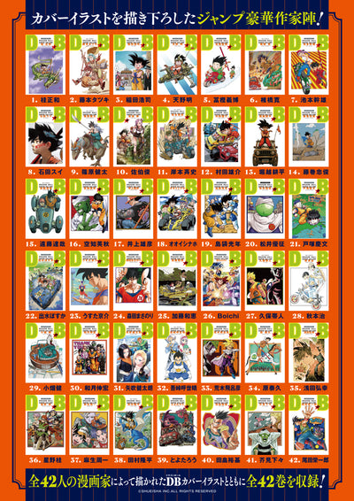 Dragon Ball - Complete 42 Volume Set Double Cover Box (Jump Comics)