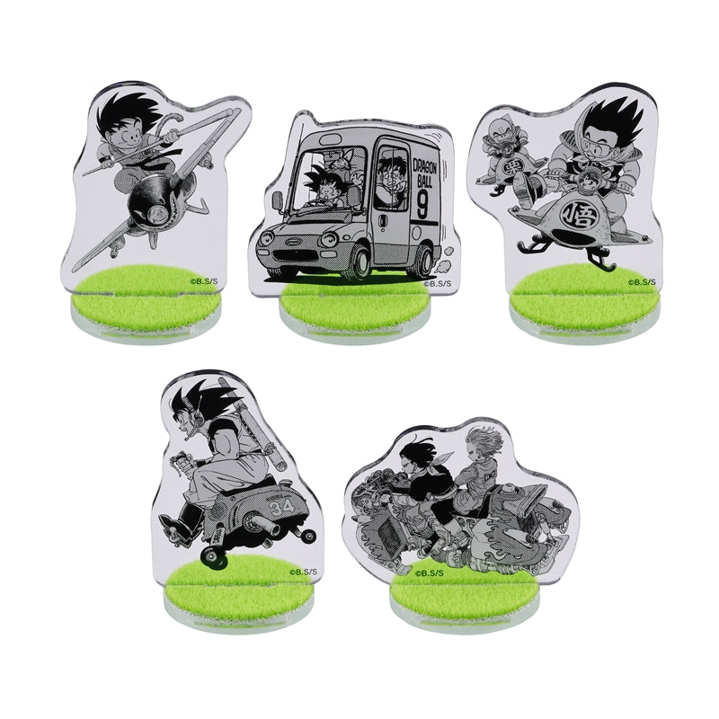 Dragon Ball - Grassy Acrylic Stand Collection Vehicle Ver. Complete Set of 5 Types
